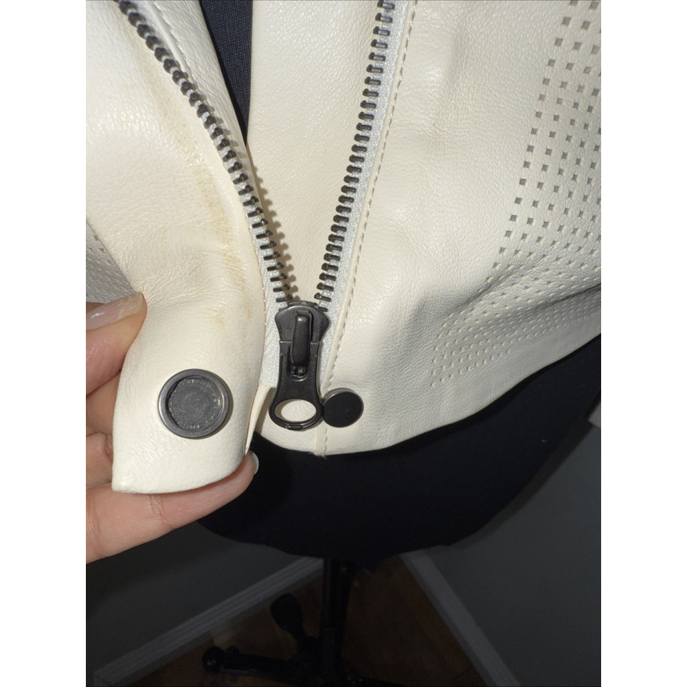 VINCE 100% Leather Zip Up Jacket Size XS - Picture 8 of 11